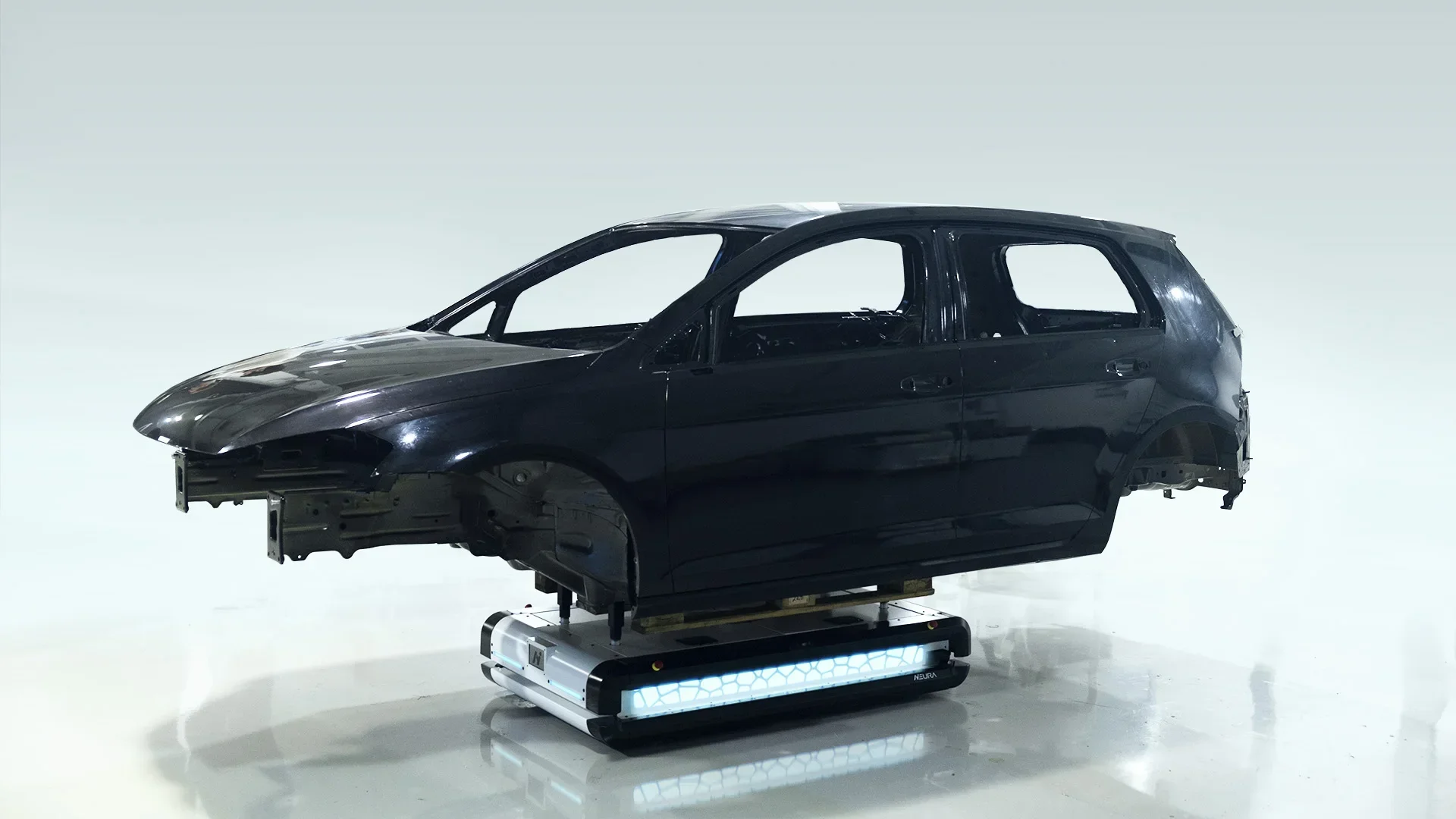 FR-1200 AGV AMR with Lifting Unit Lidar SLAM Navigation 1200 Kg