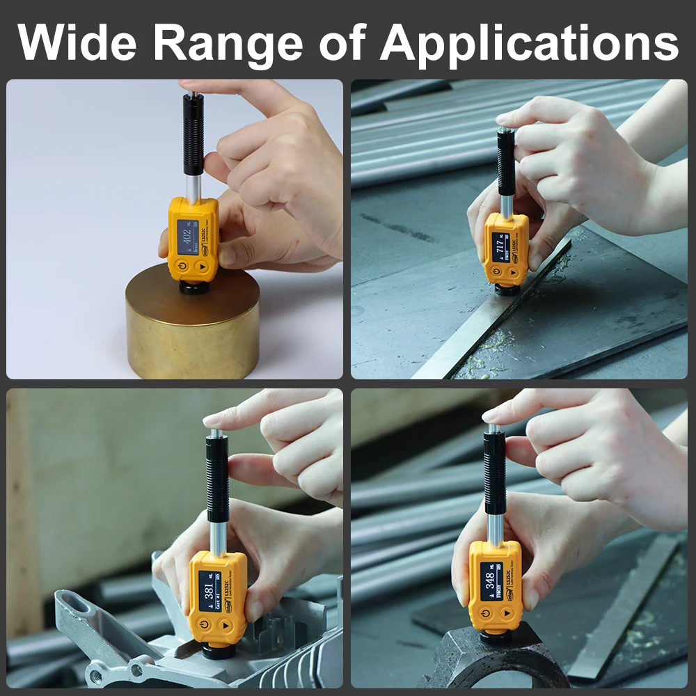 Pro Grade Leeb hardheidsmeter LS252C Leeb Durometer Kosteneffectieve prijs Draagbare hardheidsmeter voor staal