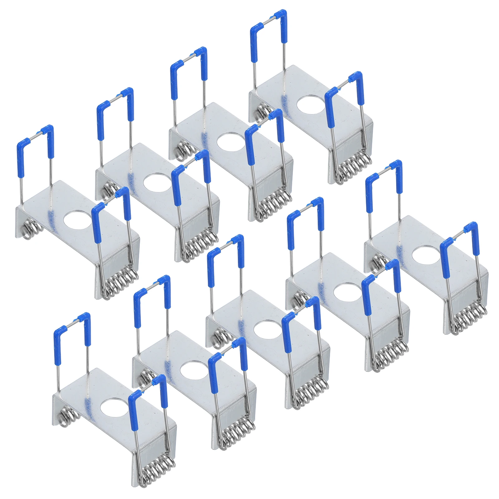 

10pcs Downlight Panel Lamp Spring Clips Led Recessed Lighting Accessories Securing Clamps For Ceiling Lamps Home Office Hotel