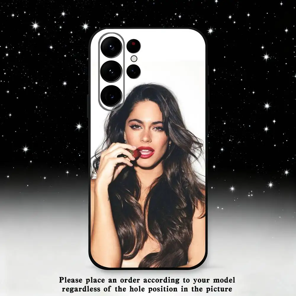 حافظة هاتف T-Tini S-Stoessel لهاتف سامسونج S25، S24 Ultra، S20، S30 plus، S22 plus، S23، S30 Ultra 5G غلاف أسود من السيليكون #4