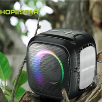 HOPESTAR Partyone Mini Wireless Bluetooth Speakers Game Hifi Stereo Subwoofer TWS Desktop Home Computer Audio Boombox LED Lights