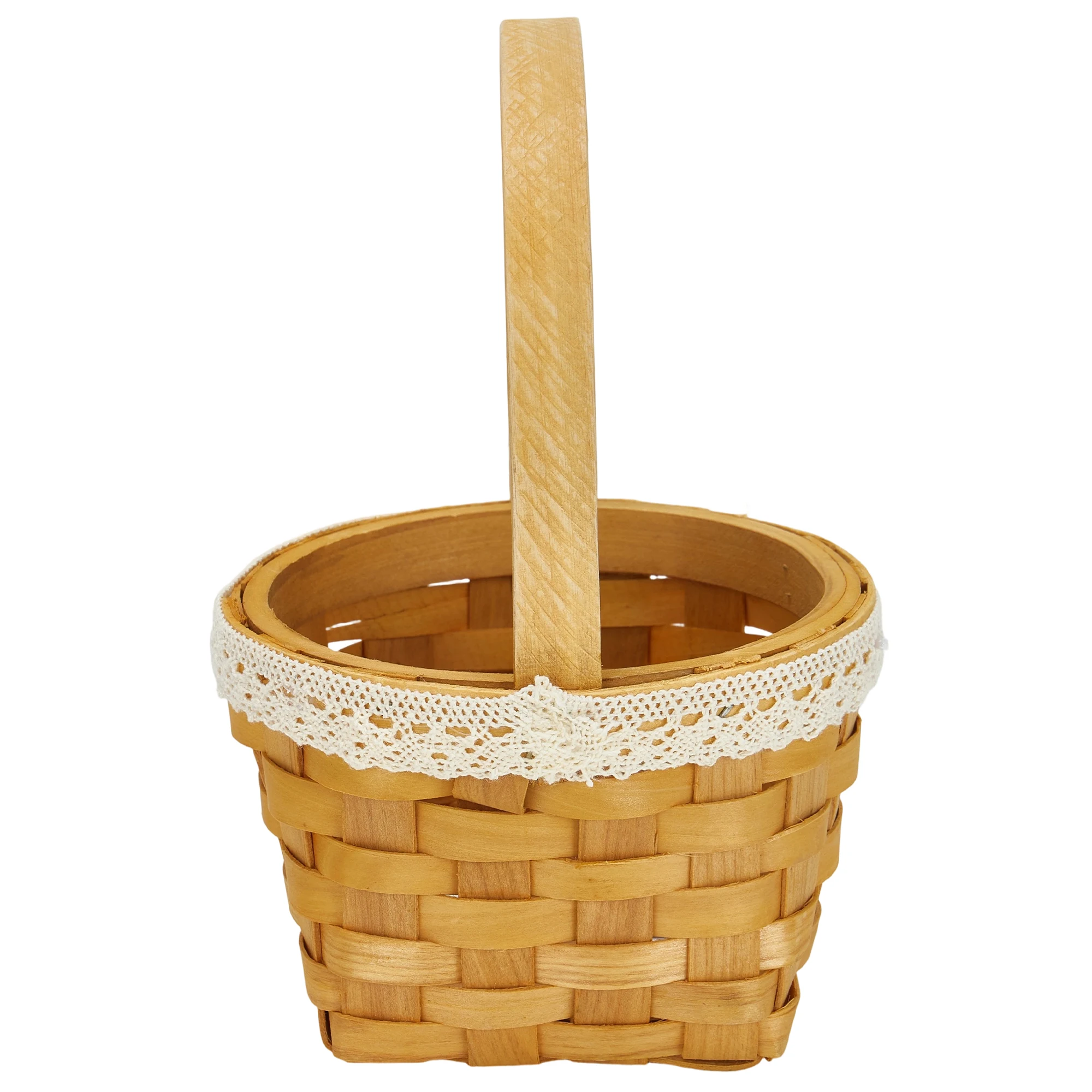 

Цветочная корзина ручной работы. Стильная винтажная легкая портативная корзина большой емкости для организации и хранения.