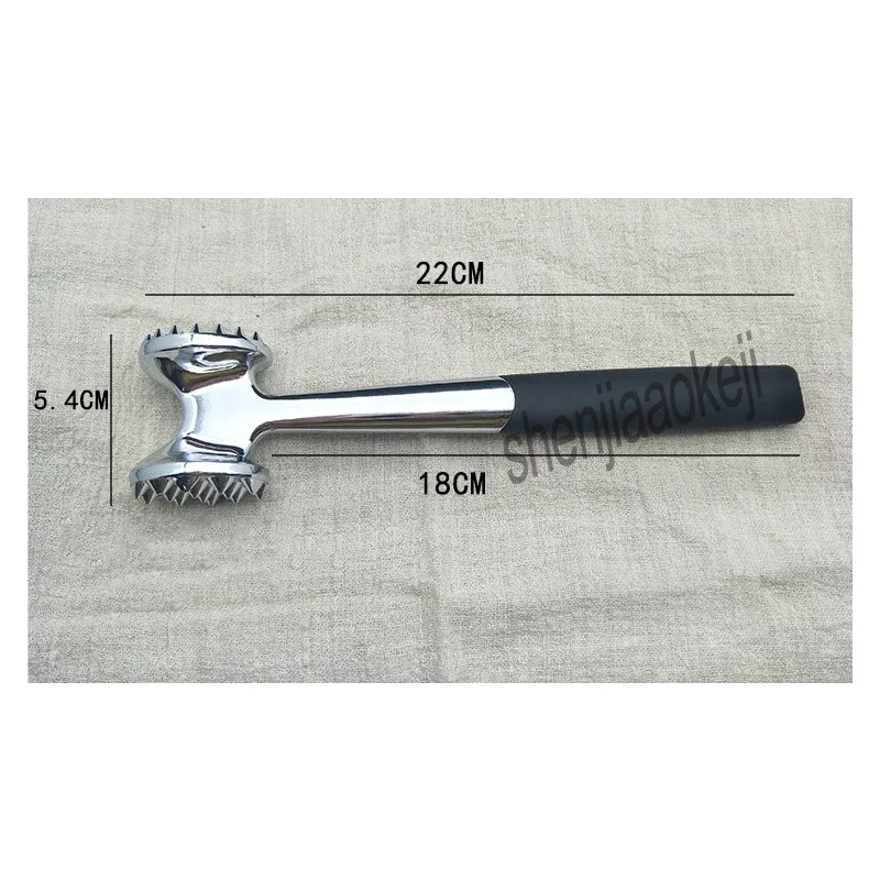 Household Steak hammer integrated stainless steel beef Meat hammer tender meat hammer sirloin meat row tool Commercial 1pc