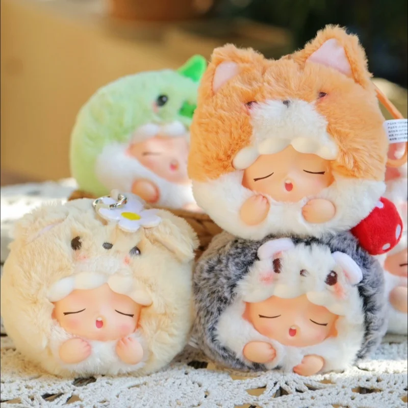 

Подлинная серия Yumo Forest Friends, виниловая плюшевая слепая коробка, дизайнерские игрушки, милый подарок для девочки, модель гаража, кавайный кулон