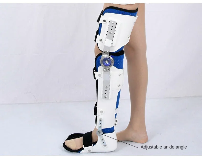 Removable Joint Posture Corrector Knee, Ankle, and Foot Breathable Fixation with Vibrator for Back Support and Recovery