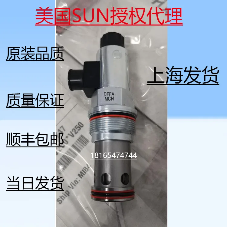 

SUN Cartridge Valve, Solenoid Directional Valve DFFA-MCN (Normally Closed) DFFA-MHN (Normally Open)