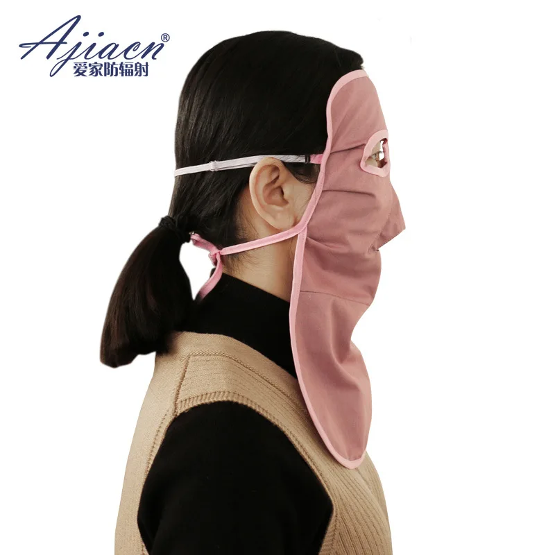 Long Metal Fiber Anti-Radiation Mask for Cell Phone and Computer Electromagnetic Radiation