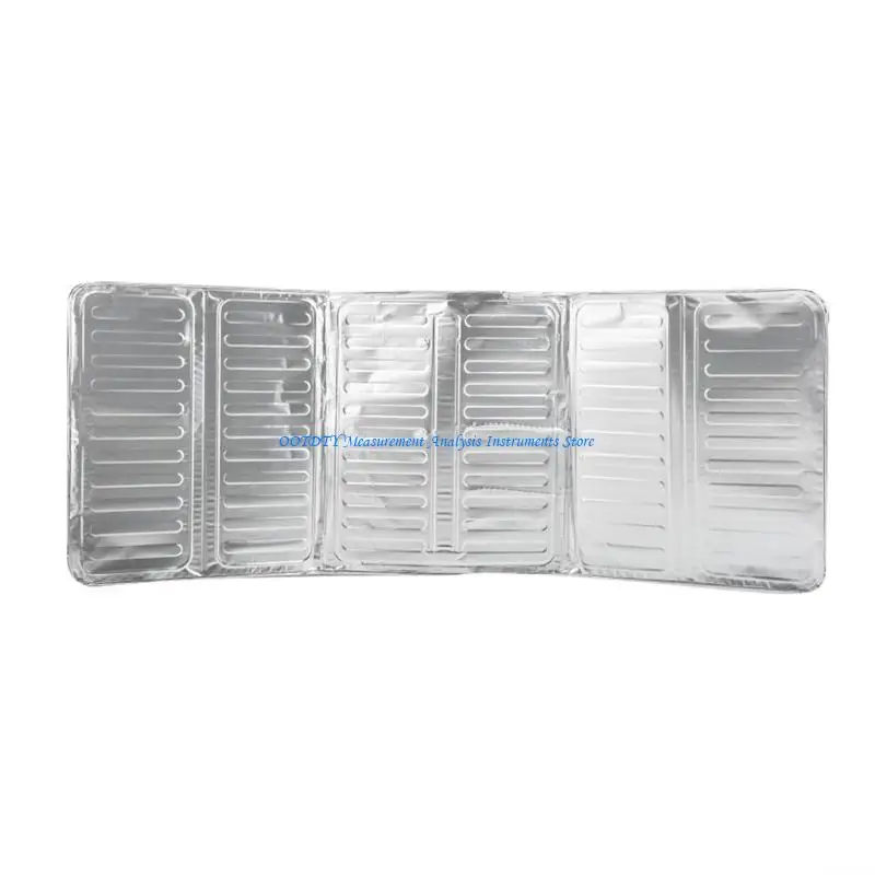 367D Three Side Splash Guard Shield for Stove Aluminum Foil Cover Heat Resistant