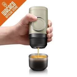 WACACO-Machine à Expresso Portable Minipresso NltMachine à Café à Commande Manuelle, Capsules NS Compatibles, Cadeau