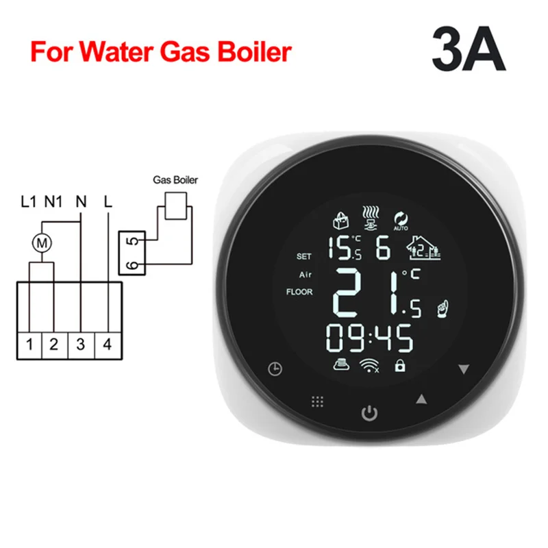 Tuya Electric Floor Heating Smart Home WiFi Thermostat LCD Thermostat Smart Life Smart Remote Controller Temperature Controller