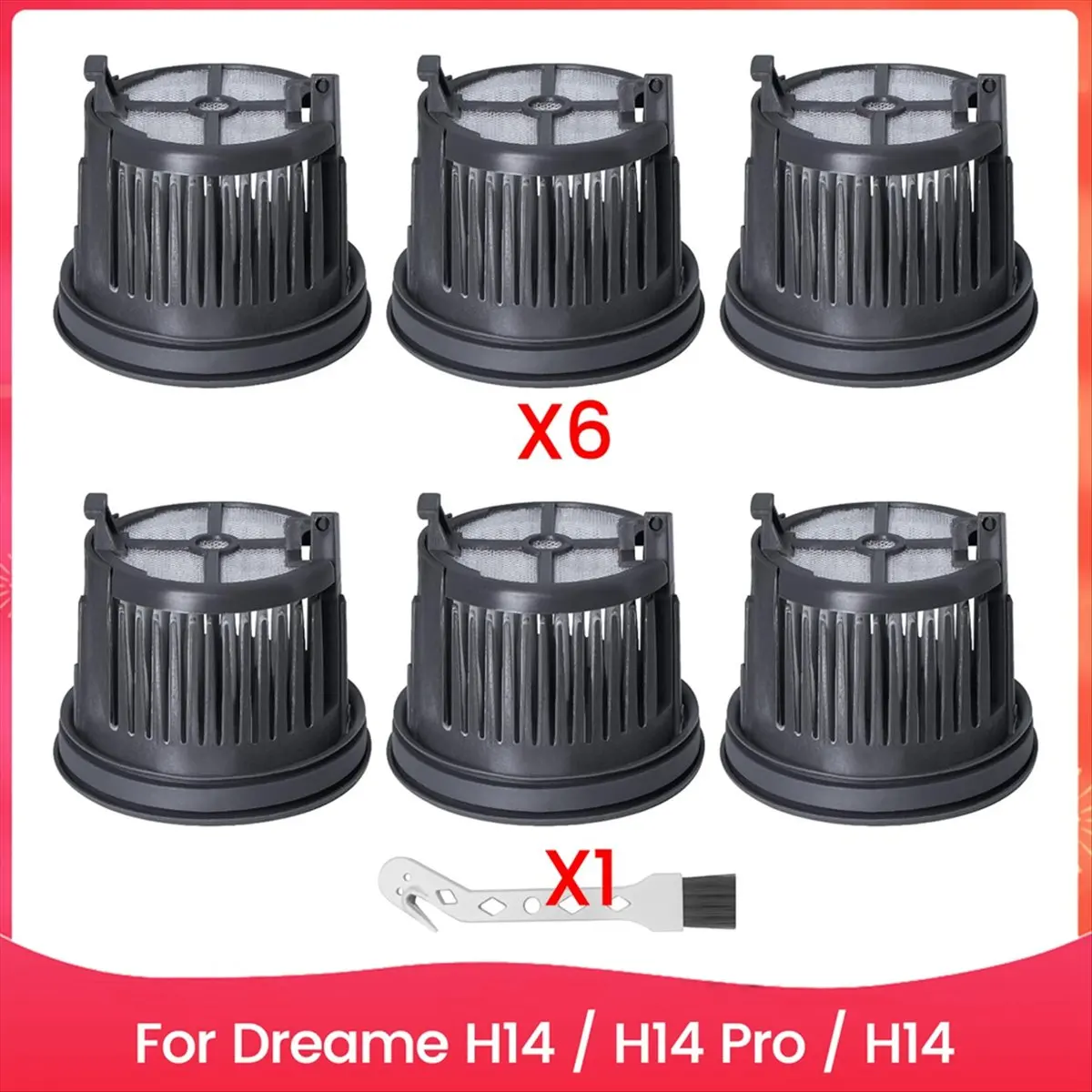 

Сменный HEPA-фильтр A51U для пылесосов Dreame H14 / H14 Pro / H14 Dual для сухой и влажной уборки