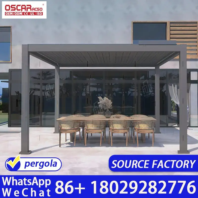 Patio Enclosure Exterior Backyard Aluminum Prefabricated Winter Gardens Greenhouse Outdoor Prefab Sun Glass House Pergola Porch