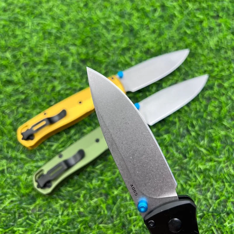 Behch 535BK-07 볼 베어링 알루미늄 합금 접이식 나이프 캠핑 다기능 나이프 아웃도어 나이프