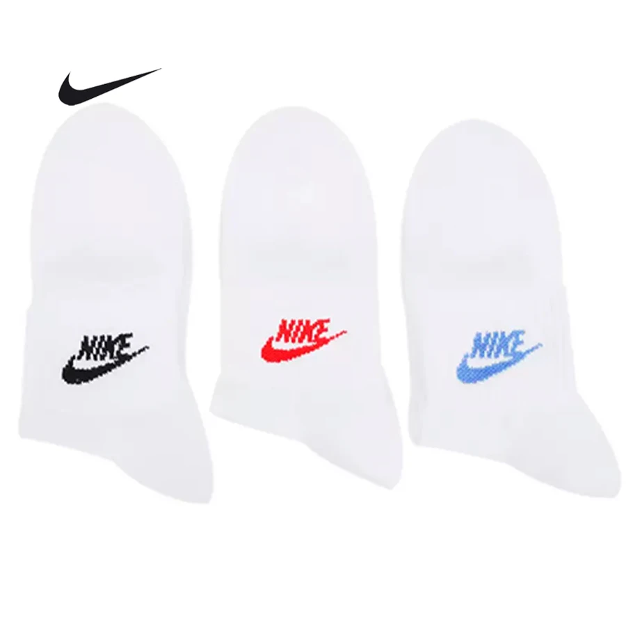 Nike Unisex 2025 Winter New Lightweight Dri - FIT Breathable Sweat - Wicking Running Ankle Sports Socks 3 - Pack DX5074-911 view 2