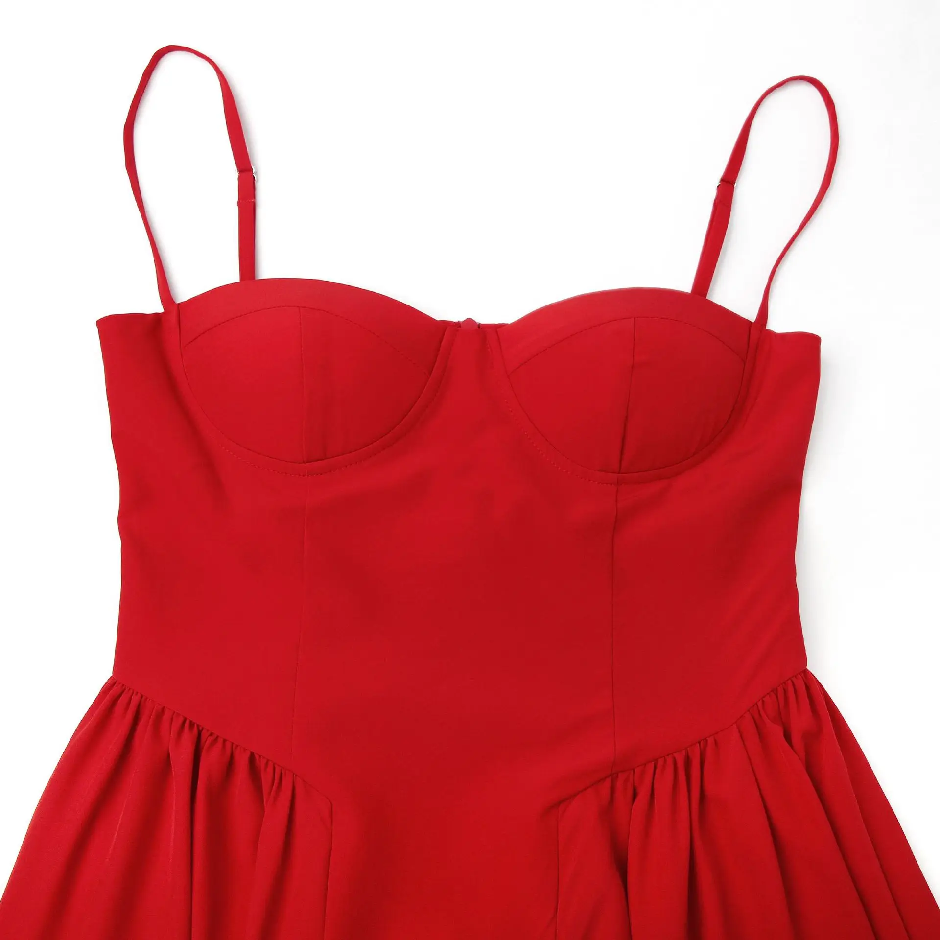 Suninheart Spaghetti Strap Summer Party Dresses 2025 New Arrivals Fit and Flare… - Image 6