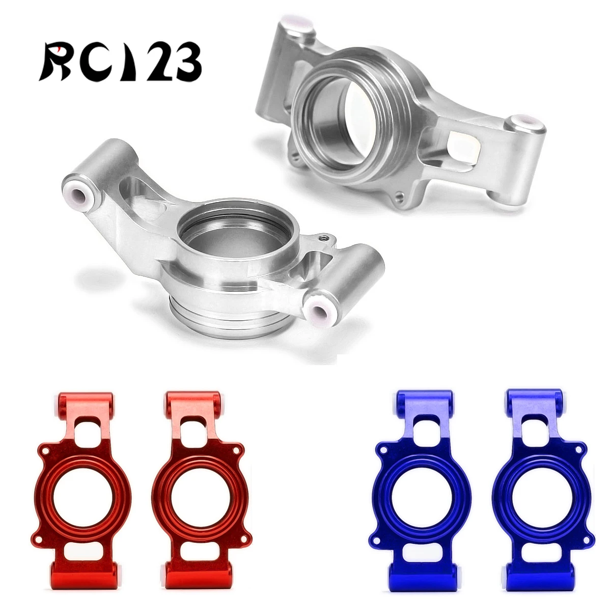 

#7752 Upgrade Onderdelen Aluminium Rear Hub Carrier Voor Rc Crawler Auto 1/5 Traxxas Xmaxx X-Maxx 6S 77076-4 8S 77086-4