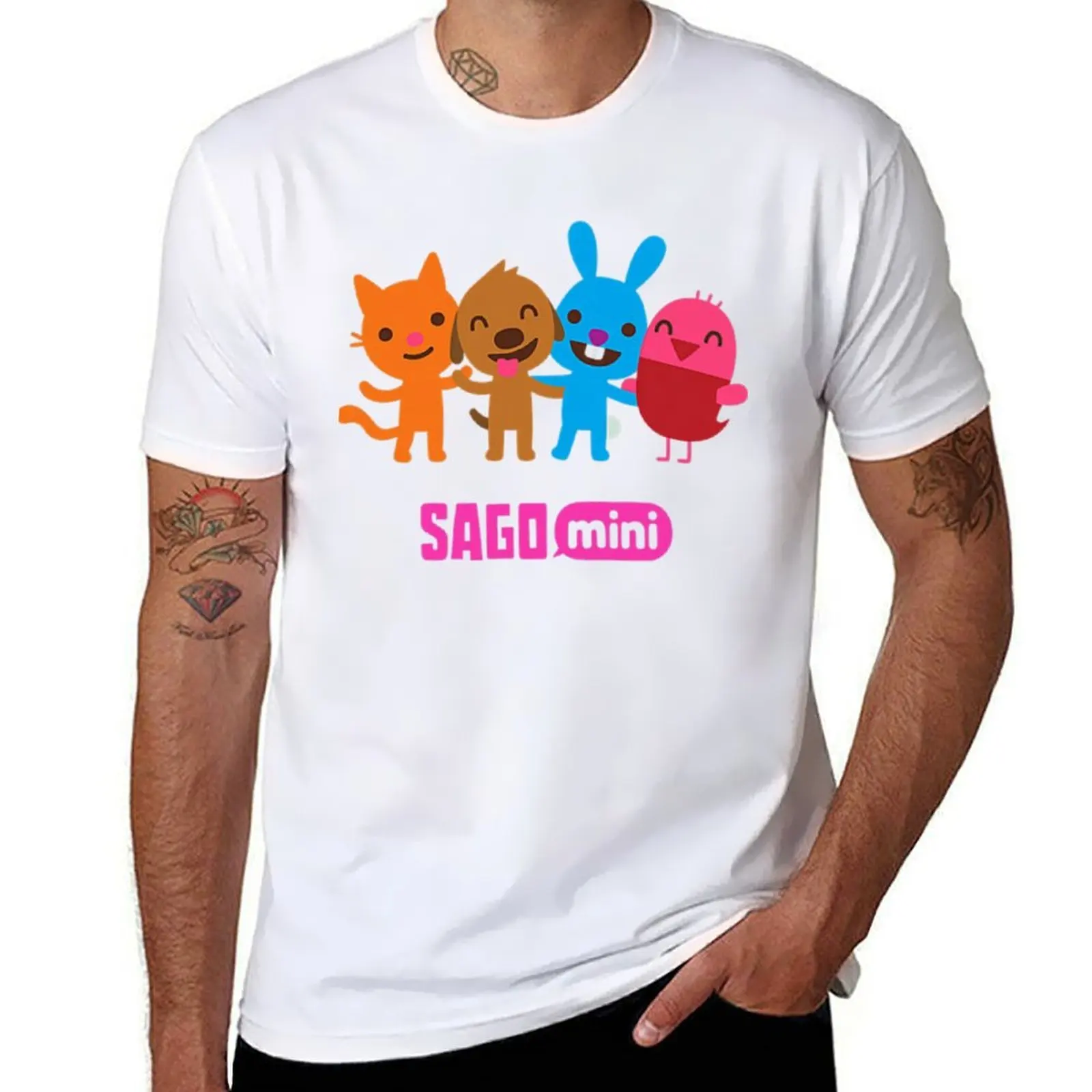 

Sago Mini Friends T-Shirt t shirts cotton 100% man t shirt cotton T-Shirt