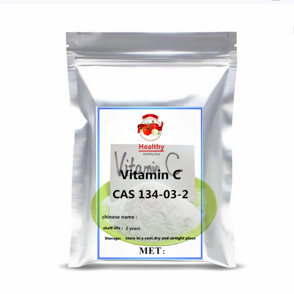 

Cosmetic Grade Vitamin C Powder CAS 134-03-2 Skin Whitening Antioxidant Brightening Raw Material for Skin Care Cosmetics Factory