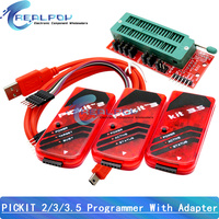 PICKit2 PICKIT3 PICKit3.5 Programmer + PIC ICD2 PICKit 2 PICKIT 3 PICKIT 3.5 Programming Adapter Universal Programmer Seat