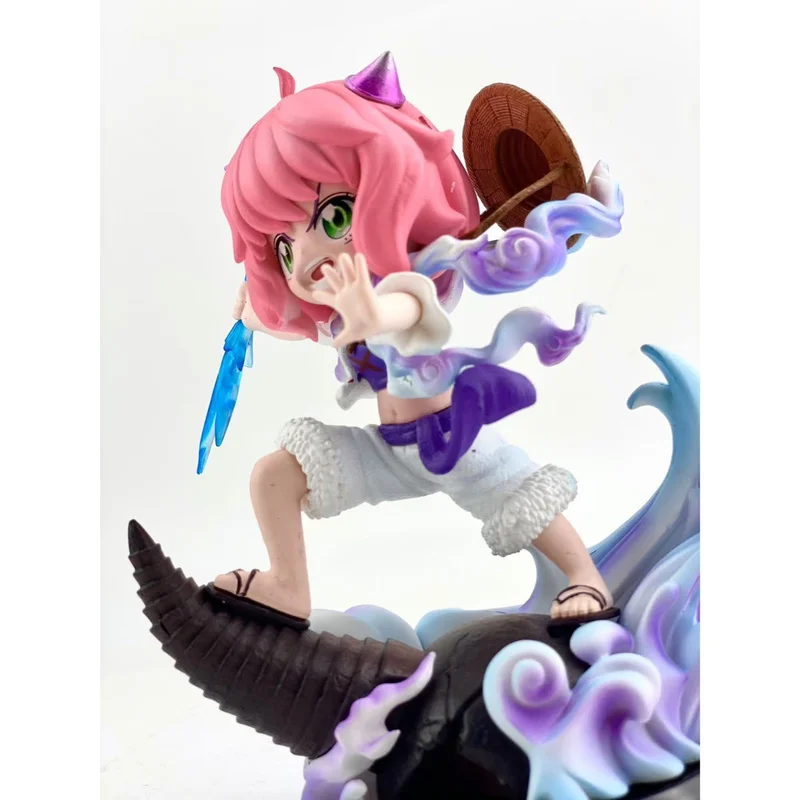 Figurka Anime One Piece Nika Luffy Cos Anya Forger Figurki Akcji Kolekcja Modeli Zabawek PVC Prezent Dla Dzieci