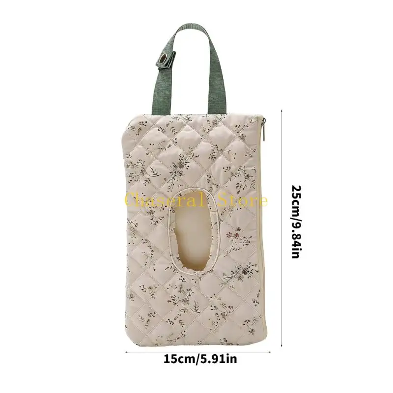 E7CE Polyester Tissue Holder For Parents Spacious Wipes