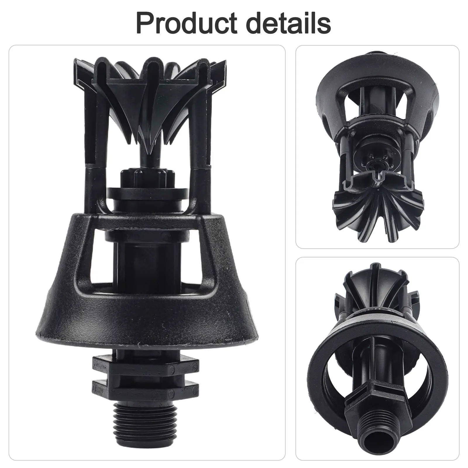 User Friendly Irrigation Wobble Sprinkler Sprayers Adjustable Spray Radius for Customized Coverage Low Pressure Operation