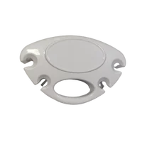 Caja de Control auxiliar Dental, estante de ayuda de manos de plástico, caja de estante de asistente ovalada