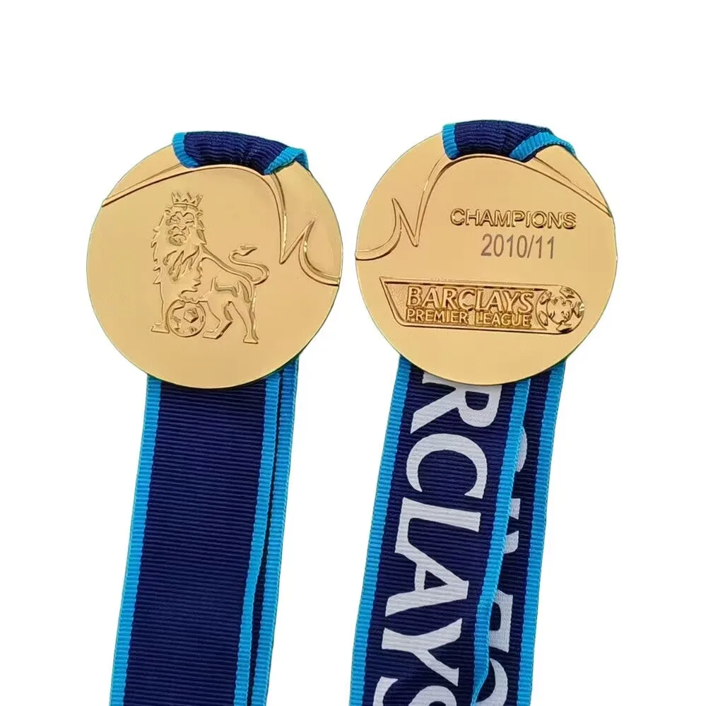 old  style  2011-2012  Season for  man city  Champions Medal The 11/12 Season Champions Medal Repl Fans collections