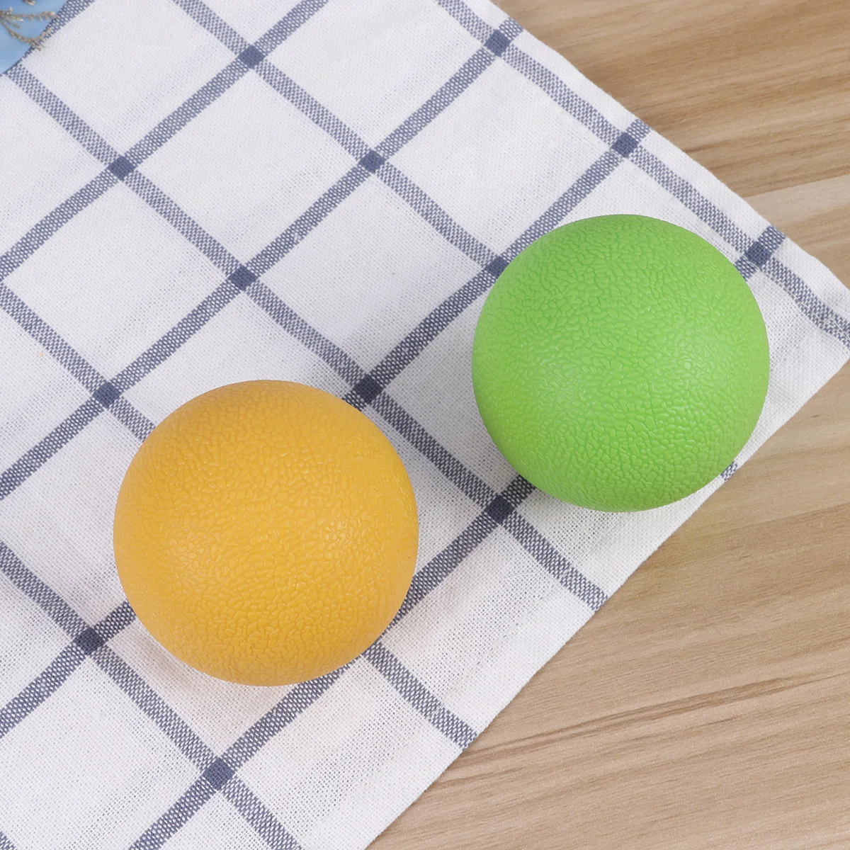 

2 PCS Gym Ball TPE Injection Fascia Yoga Massage Scroll Wheel Back Roller Muscle