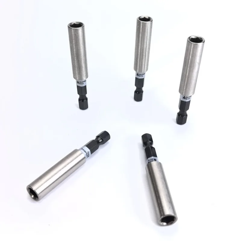 60mm Extended Magnetic Screwdriver Holder Extension Connecting Rod Quick Change Joint Socket Hex Shank Drill Bit Electric Tools