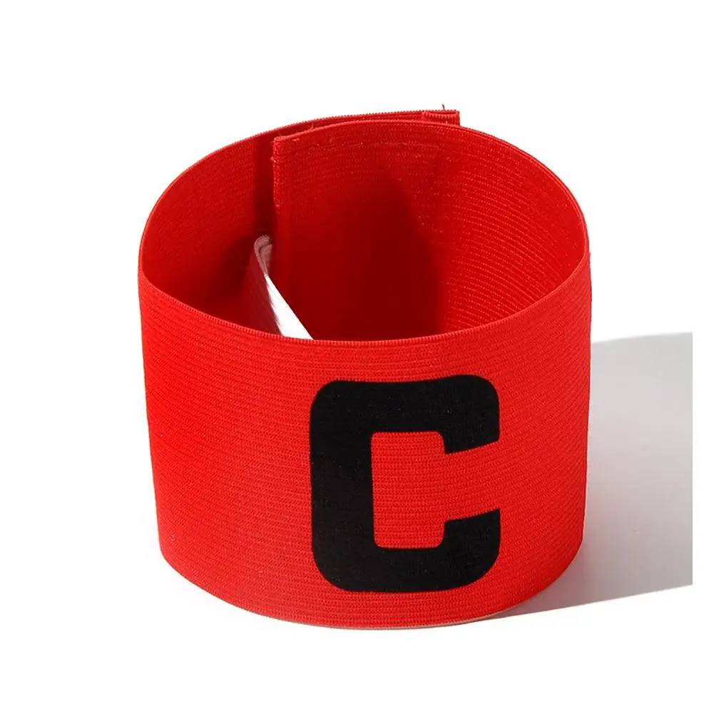 Bright Color Soccer Football Captain Armband Magic Tape Anti-drop Design for Adult and Youth