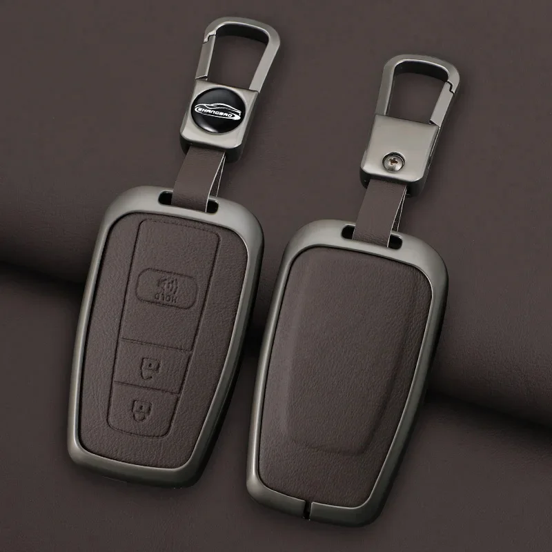 Car Remote Key Cover Case Shell For Toyota CHR Prado 2017 2018 Prius Camry Corolla RAV4 2017 2018 2019 2020 Auto Accessories