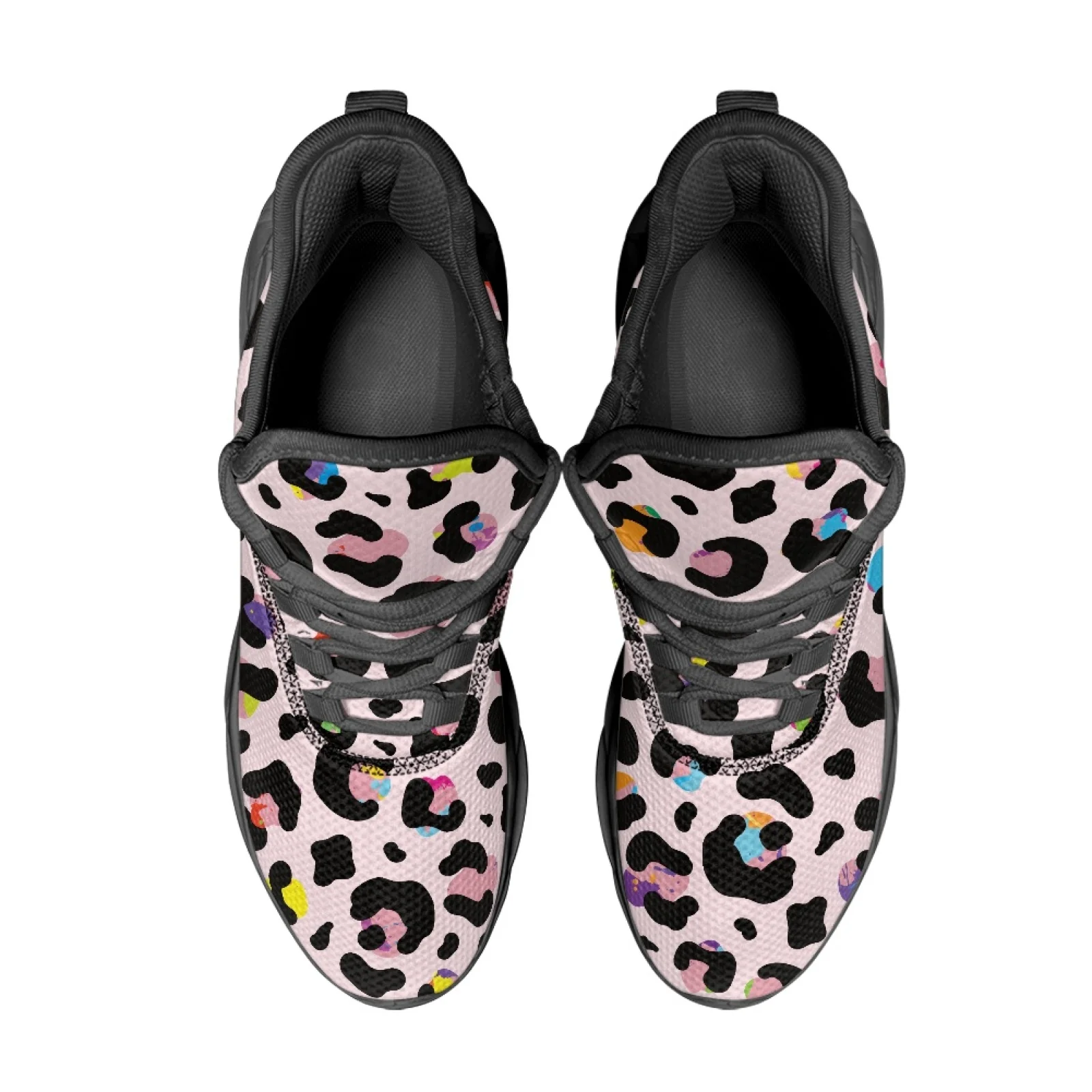 PENSTROLL PENSTROLL Leopard Print Fashion Sneakers Mesh & EVA Athletic Footwear for Sport New Arrival Fall Fashion Men