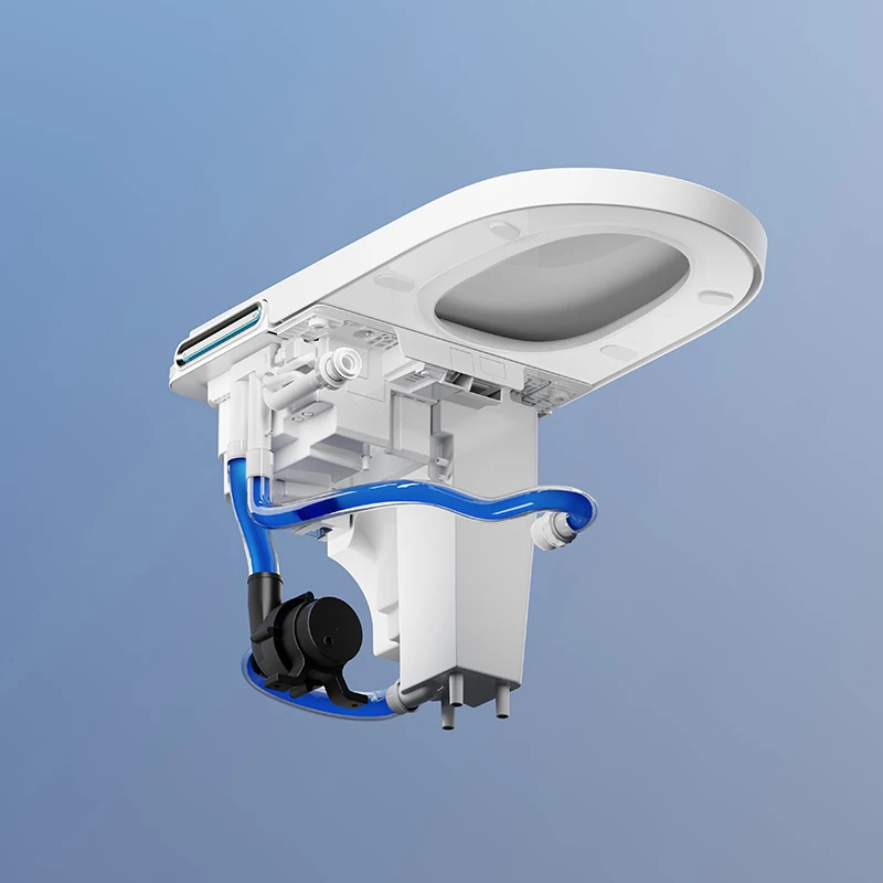Floor Mounted Electric Sensor Automatic Intelligent Smart Bathroom WC Toilet 5