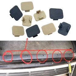 Car Rear Seat Carpet Cat Rug Screw Hole Decorative Cover Cap Lid For Toyota Land Cruiser Prado 120 LC120 2003-2009