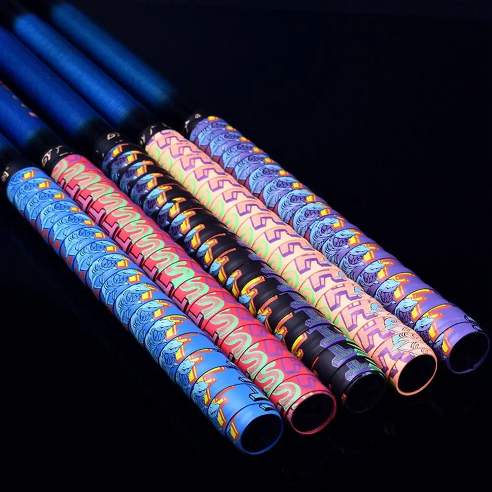 

Shock Absorption Tennis Squash Racket For Fishing Rod Baseball Bats Sweat Absorbed Anti-slip Band Grip Tape Badminton Sweatband