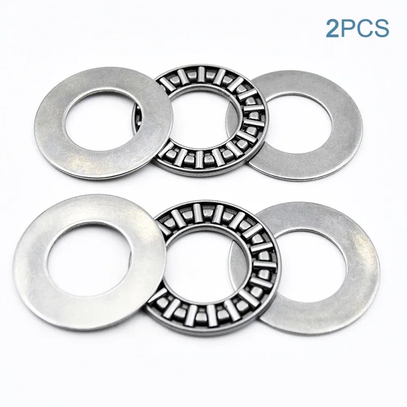 2pcs AXK 1024 0619 0821 1226 1528 1730 2035 2542 3047 3552 4060 4565 5578 2AS Thrust Needle Bearing Miniature Plane Bearings