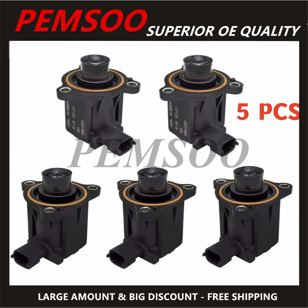 

1/2/4/5X Electric Charger Diverter Valve 7.02909.02 793996-0002 for Alfaa Romeoo Fiat Punto Delta Ypsilon Panda Bravo 55221800