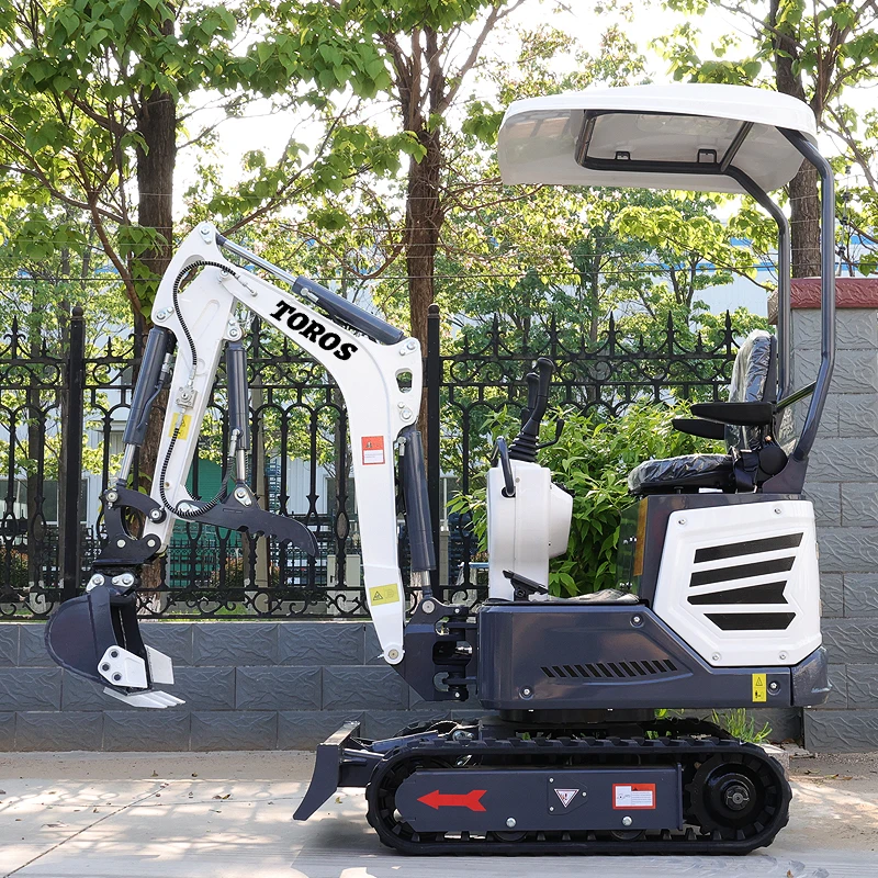 China Diesel Mini Excavator 1.2ton Manufacturer Earth-moving Machinery Price Small Digger 1200kg Multifunctional Mini Escavatore