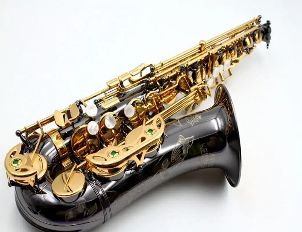 

New Arrival JK Keilwerth SX90R Alto Saxophone High Quality Brass Black Nickel Gold Eb Tune Sax Musical Instrument with Case