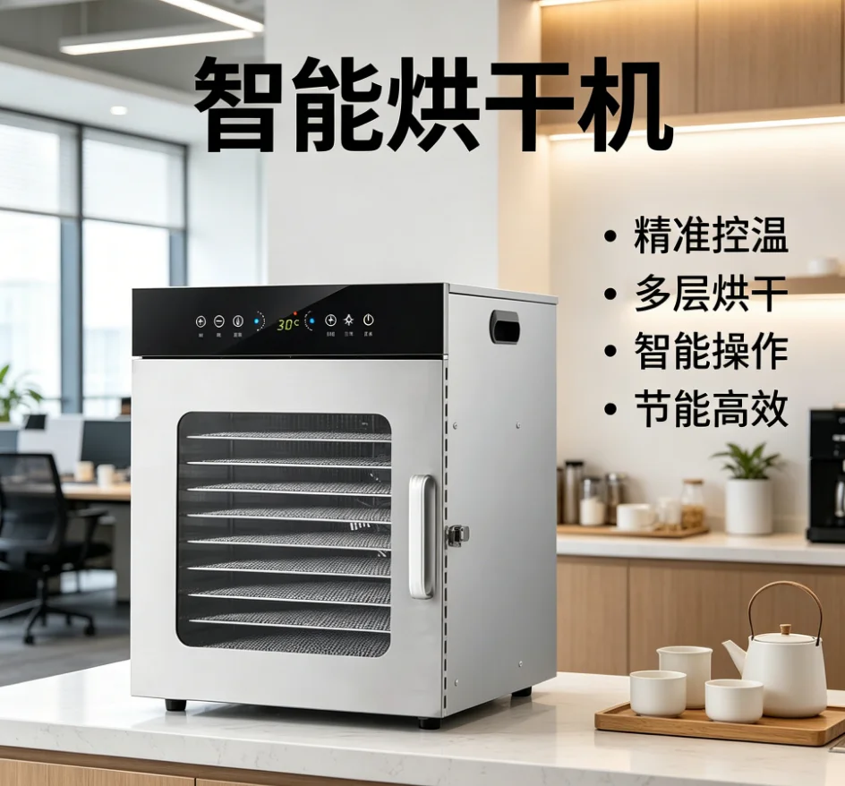 

220V Electric Food Dehydrator Machine for Drying Fruits Vegetables Meat Jerky and Pet Treats LYH