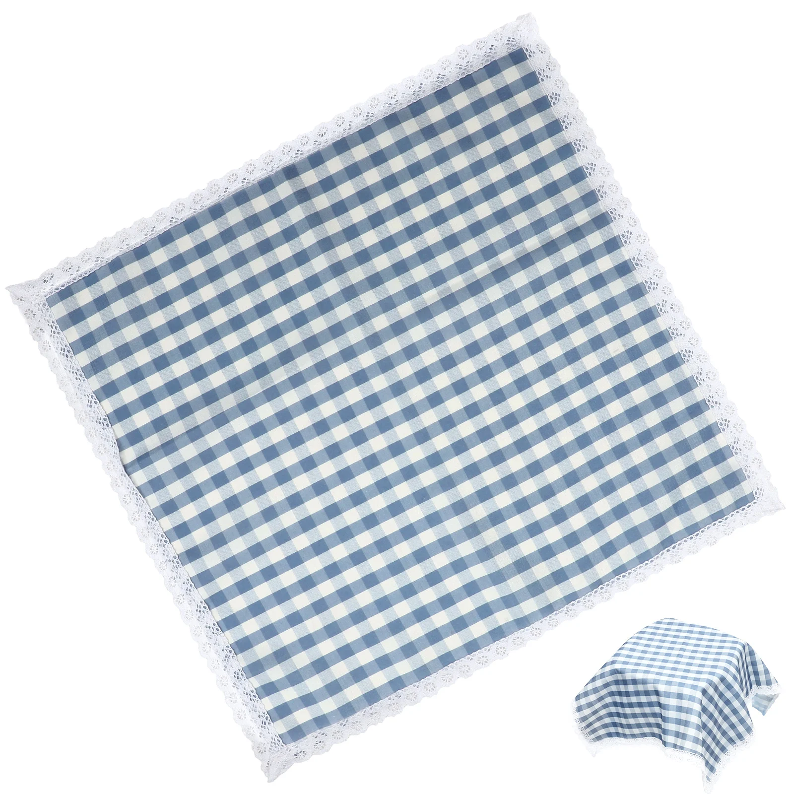 

Small Tablecloth Pastoral Oven Cover Microwave Protector Creative Design Safe Use Long Service Life Microwave Cover