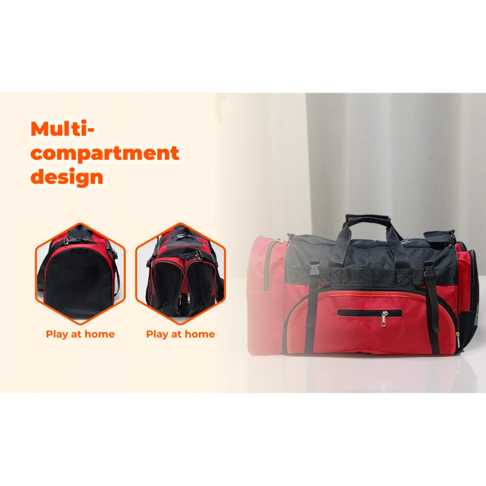 Taekwondo Storage Bag Tote Adults Multifunction Large Capacity Sports Duffle Handbag for Sanda Boxing Training Kickboxing Gym