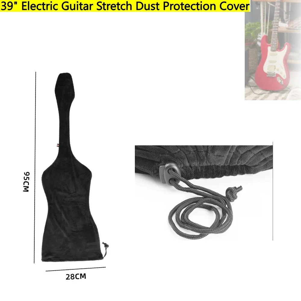 

39" Electric Guitar Stretch Dust Protection Cover Storage Bag