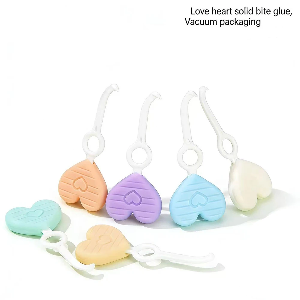

Силиконовый съемник для ортодонтических элайнеров в форме сердца, пищевой силикон, незаменимый для коррекции брекетов, крючок для снятия элайнеров