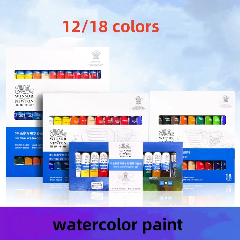 

Bview Art Professional 12/18 Набор акварельных красок в цветной тюбике для художников - гуашь с высоким содержанием пигмента для рисования и эскизов