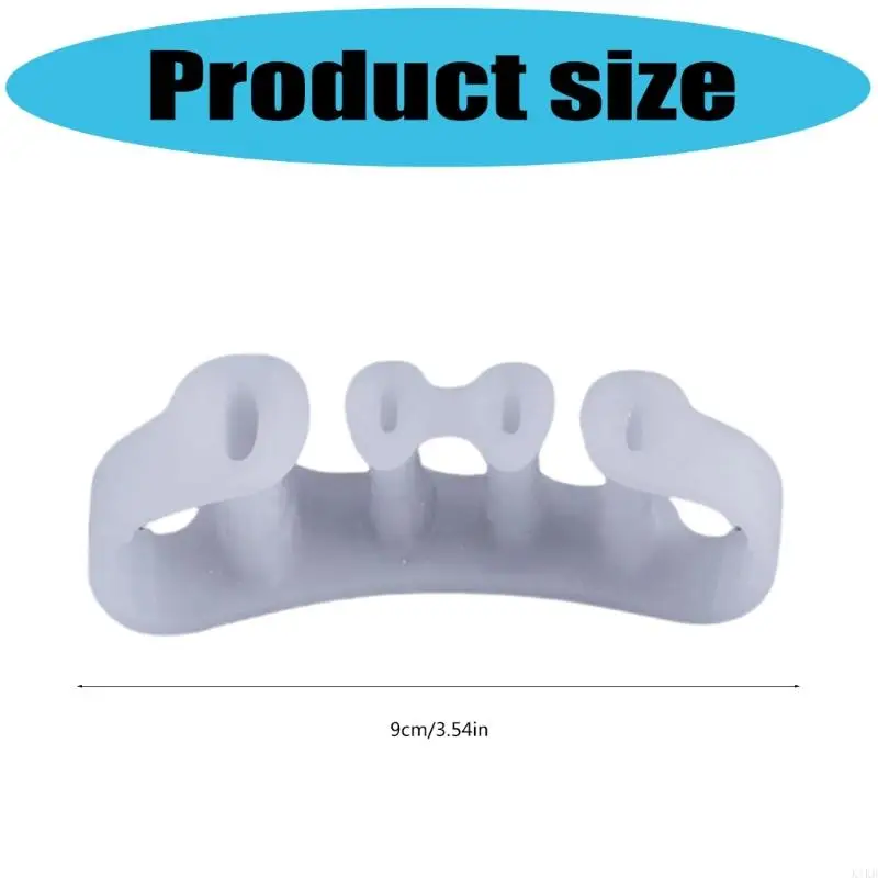 فاصل أصابع القدم لتصحيح تداخل أصابع القدم وتخفيف مصحح 5 فتحات #6