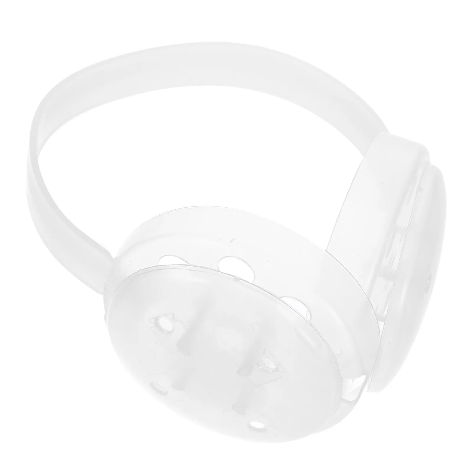 

4Pcs Foldable Earmuff Rack Plastic Frame for DIY Ear Warmer Making Winter Ear Muff Storage Holder Earmuff Frame Shelf