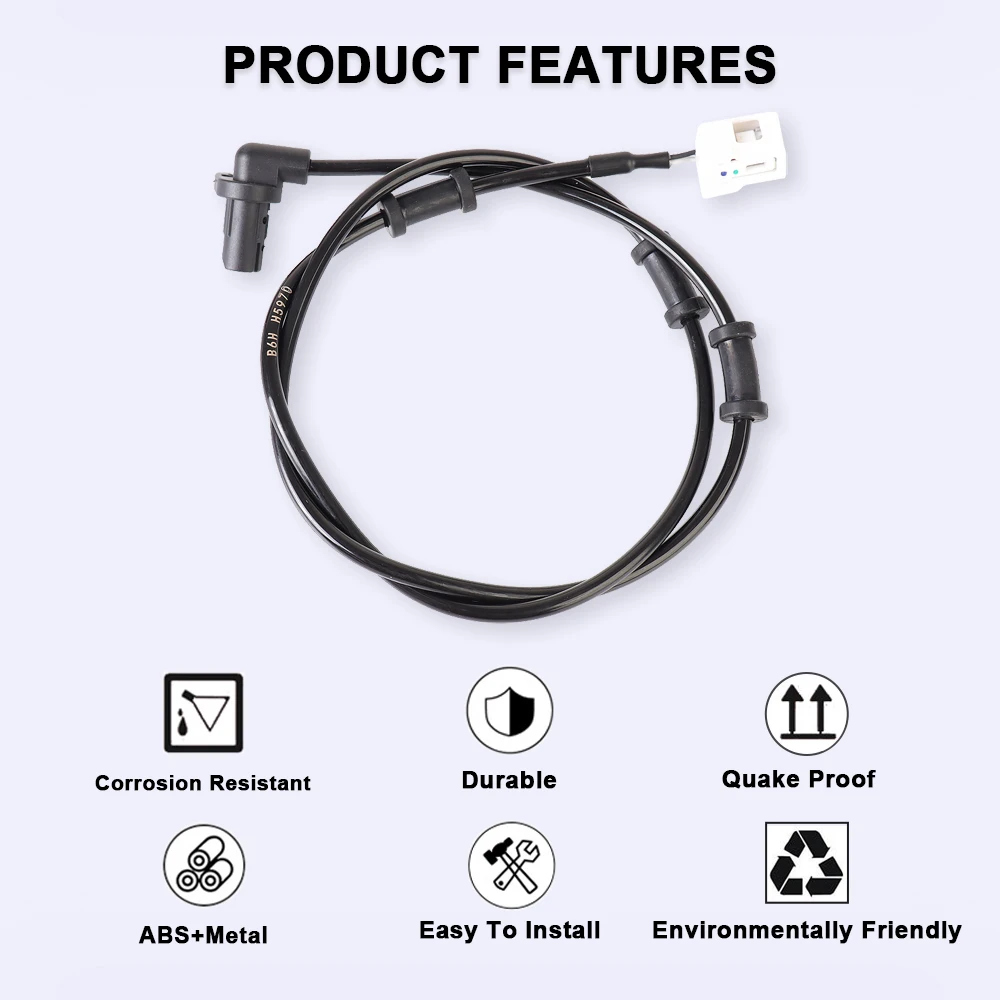 For Yamaha NMAX 155 N-MAX 155 Nmax155 2018-2024 2025 2026 Motorcycle ABS Front Wheel Speed Sensor Wire Silicone Cord Accessories - view 2