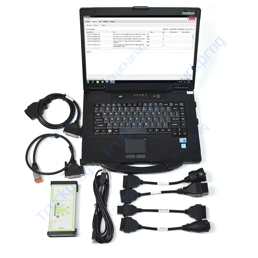 CF53 Laptop for vocom y1 VOCOM 88890300 Interface diagnosis tool for Mack Truck Excavator Construction Equipment Diagnostic Kit